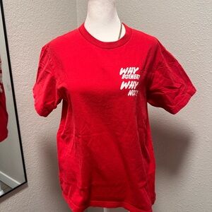 Uniqlo Red Graphic Tee